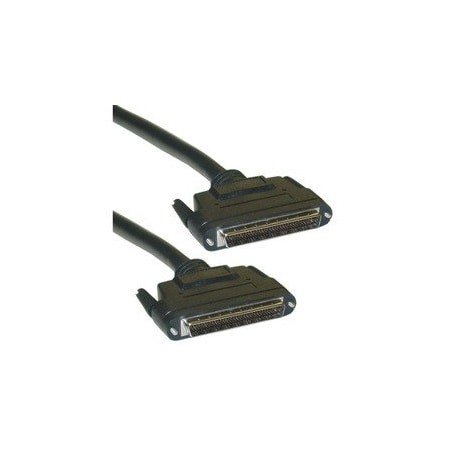 Cable Wholesale SCSI III LVD cable, Black, HPDB68 (Half Pitch DB68) Male, 34 Twisted Pairs, 3 foot 10P2-39103